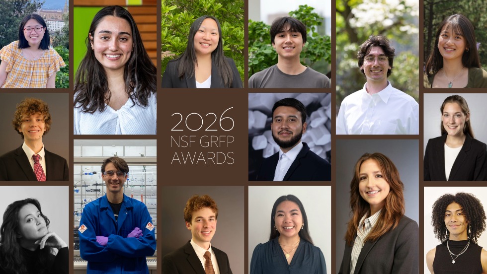Image mosaic of NSF GRFP winners and honorable mentions